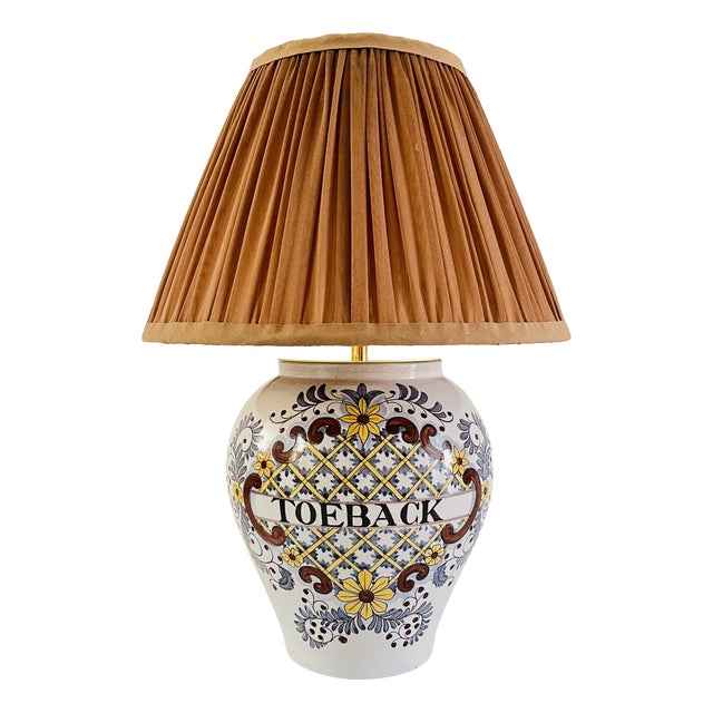 Antique Tobacco Lamp, 1965 For Sale