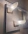 Silver Art Deco Pirogues Wall Lights from Val Saint Lambert, 1930, Set of 2 For Sale - Image 8 of 18