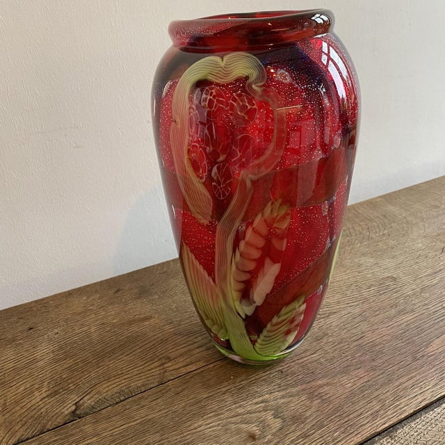 1950s Murano Glass Vase, 1950s For Sale - Image 5 of 11