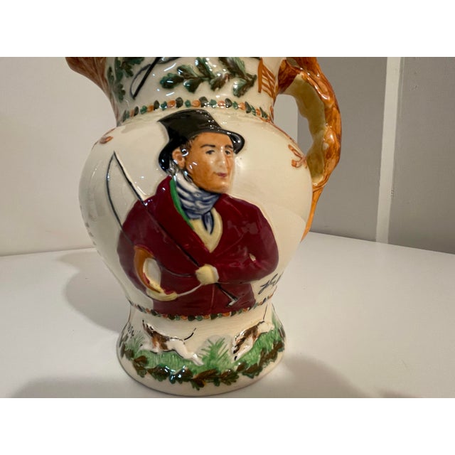 1930's Fox Hunting Pitcher For Sale In Philadelphia - Image 6 of 11