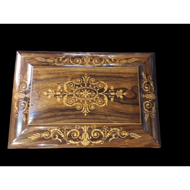 Vintage Coffee Table with Box For Sale - Image 3 of 10