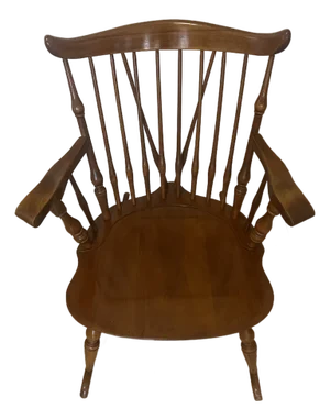 Vintage Nichols & Stone Co Solid Maple Rocker Chair