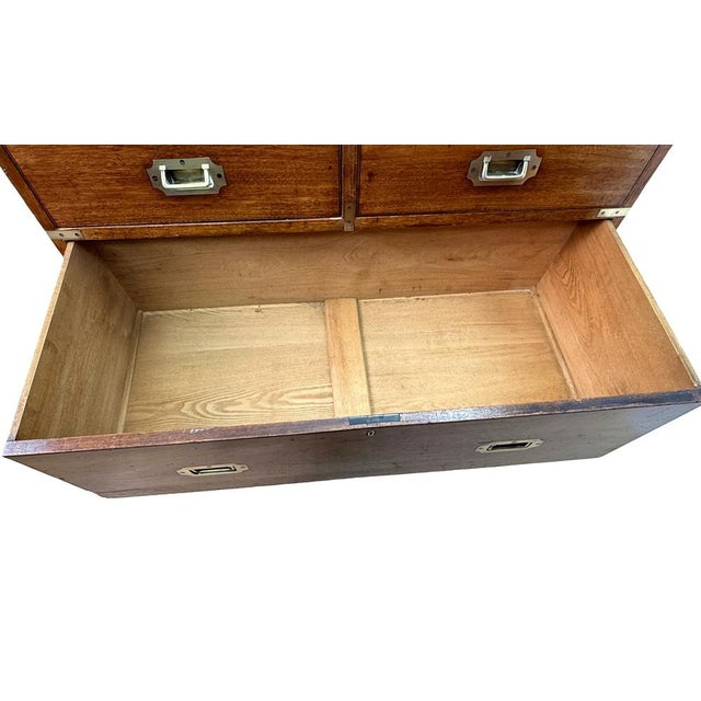 Antique Chest of Drawers in Wood, 1860 For Sale - Image 3 of 17