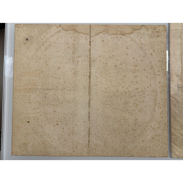 Original Celestial Charts by Johannes Zahn, Nuremberg, 1690s, Set of 2 For Sale - Image 7 of 15