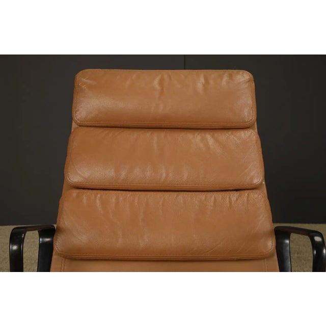 1970s Model 'Ea-416' Soft Pad Chair by Charles Eames for Herman Miller, Signed For Sale In Los Angeles - Image 6 of 18