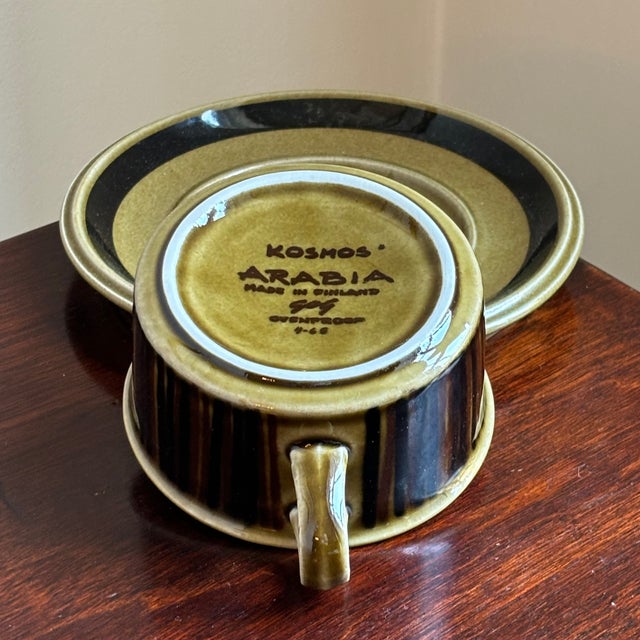 Mid-20th Century Arabia of Finland Dinnerware Set -- Service for 4 For Sale - Image 10 of 18