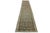 Antique Oriental Runner - Hand-Knotted Wool Muted Blue & Rust Oushak Style 3x13 For Sale - Image 4 of 9