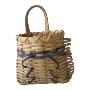 Vintage Hand Made Wall Basket