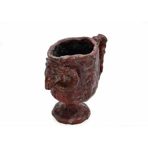 Sirio Pellegrini, Mug Sculpture, 1960s, Terracotta For Sale - Image 3 of 5