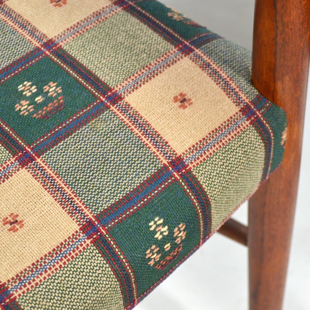 Brown Kurt Olsen Model 223 Teak Armchair For Sale - Image 8 of 9