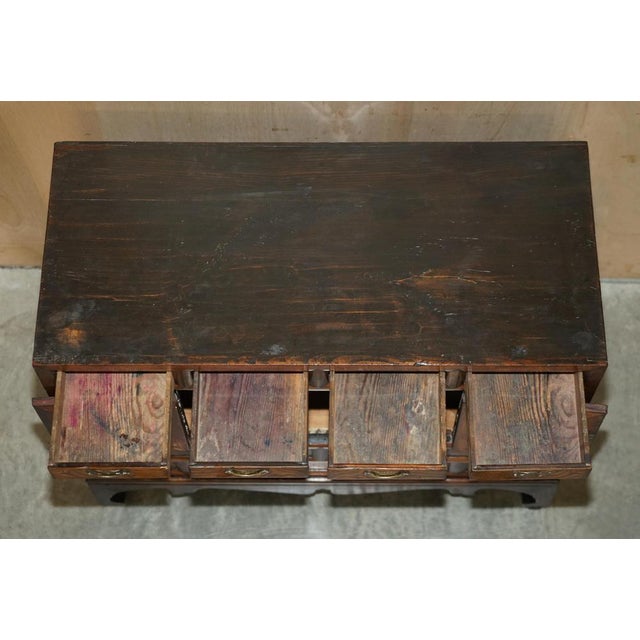 Korean Scholars Side Tables with Drawers, 1950s, Set of 2 For Sale - Image 14 of 18