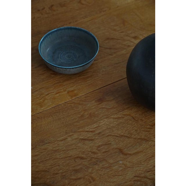 Mid-Century Danish Round Extendable Dining Table in Oak, 1960s For Sale - Image 10 of 18