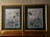 1990s Print of Chinese Screen With Lotus Blooms and Cranes by Japanese Artist Yuki - Set of 2 For Sale - Image 4 of 4
