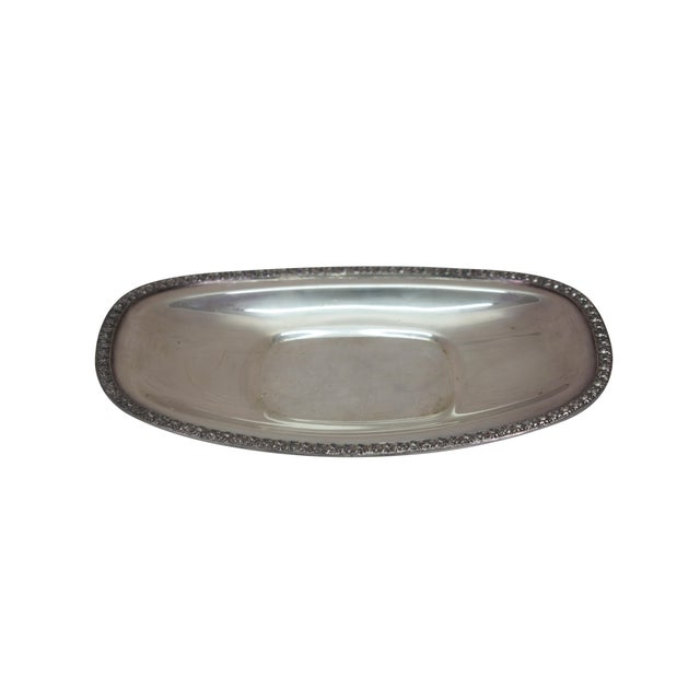 Traditional Late 20th Century Continental Silver Silverplate Caudle Cup Vessel & Vanity Bar Tray For Sale - Image 3 of 18