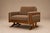 Brazilian Modern Pair of Armchairs in Caviúna and Mushroom-Taupe Mohair, Novo Rumo, 1960s For Sale In New York - Image 6 of 18