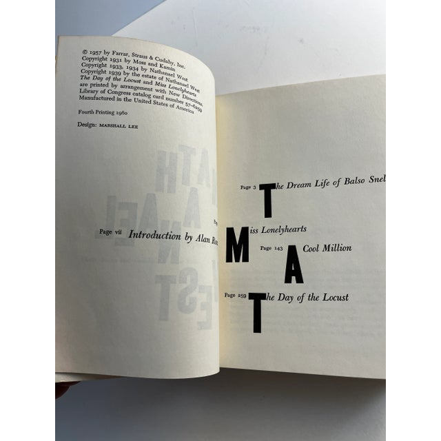 1960 Works of Nathanael West Book For Sale In New York - Image 6 of 7