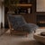 Gray Montclair Cloud Bean Bag Sac Chair For Sale - Image 8 of 10