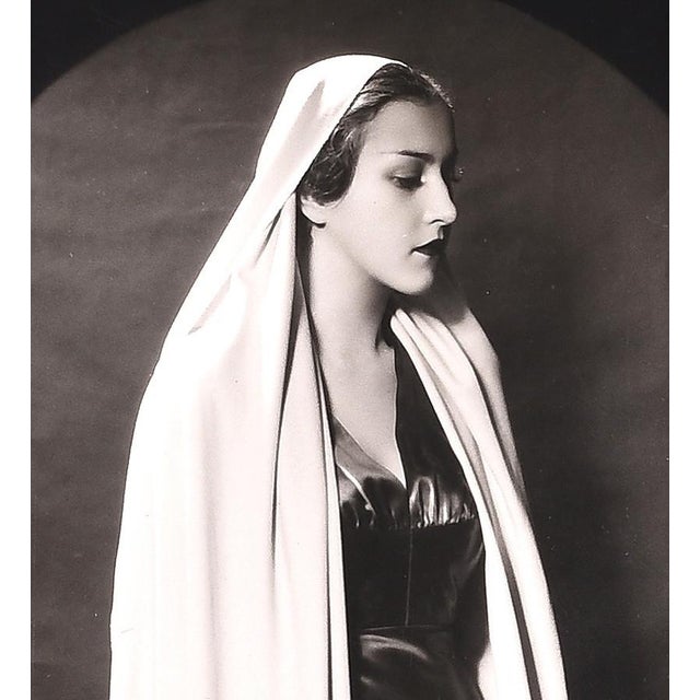 Dora Philippine Kallmus (1881-1963) aka Madame d'Ora "Model 119 - Saison Hiver 1934" Original Vintage Gelatin Silver Print...