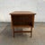 Compact Vintage Danish Modern Teak Writing Desk With Side and Rear Bookshelves For Sale - Image 4 of 10