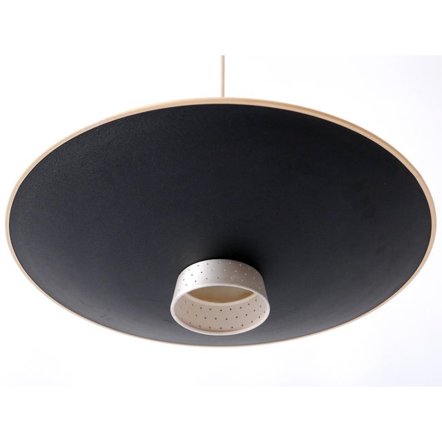 Metal Mid-Century Modern 4-Flamed Dd 39 Pendant Lamp from Philips, Netherlands, 1950s For Sale - Image 7 of 18