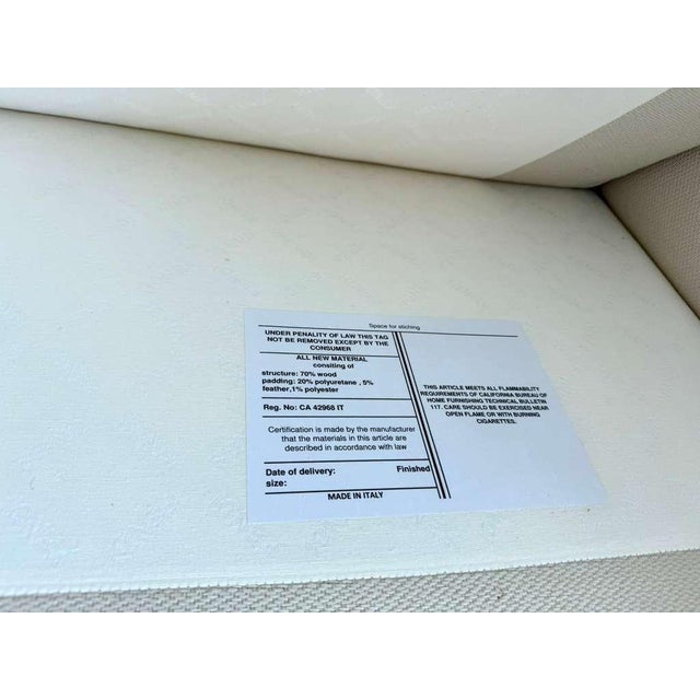 Fendi Casa Luxury Sofa White – Made in Italy For Sale - Image 12 of 12