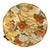 Glass Late 20th Century Japanese Floral Chinoiserie Style Glass Plates With Gold Rims and Scalloped Edges - Set of 4 For Sale - Image 7 of 12