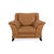 Cognac Leather Armchair from Natuzzi For Sale - Image 11 of 15