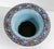 19th Century Chinese Unusual Qing Rose Medallion Yen Yen Vase, Canton Enamel on Stoneware For Sale - Image 10 of 18