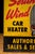Vintage Double-Sided Painted Metal Stewart-Warner Dealership Advertising Sign For Sale - Image 9 of 12