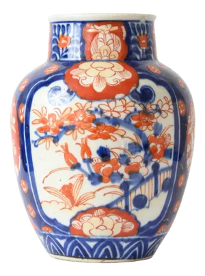 Antique Japanese Imari Porcelain Vase