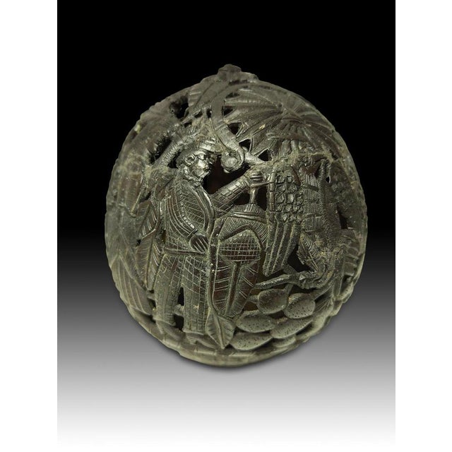 Carved Coconut, 19th Century For Sale - Image 3 of 14
