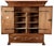 Late 17th Century Renaissance Walnut Cabinet, 1700s For Sale - Image 4 of 18