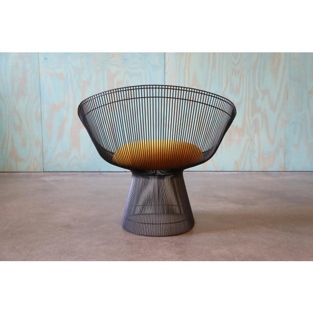 1960s 1960s Mohair Warren Platner for Knoll Lounge Armchair Mid Century Modern For Sale - Image 5 of 9