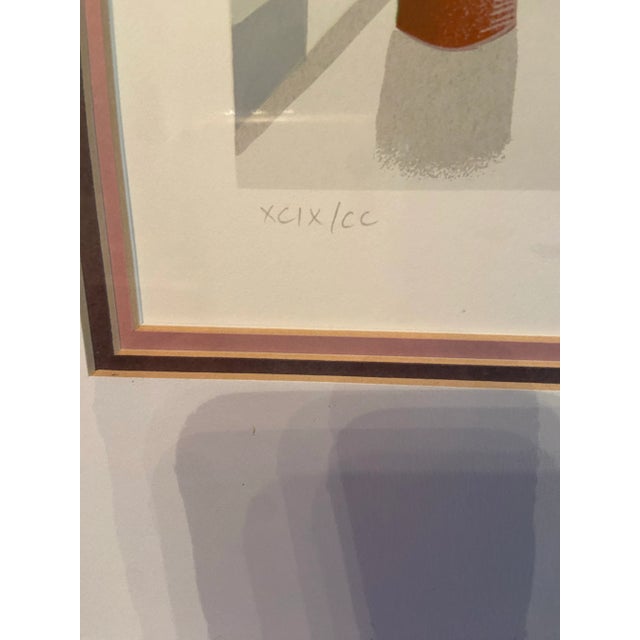 Thomas McKnight Thomas McKnight “Nantucket Lighthouse” Serigraph, Signed and Numbered For Sale - Image 4 of 7