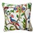These beautiful accent pillows by Lacefield Designs feature a vibrant bird and botanical print with kelly green piping and...