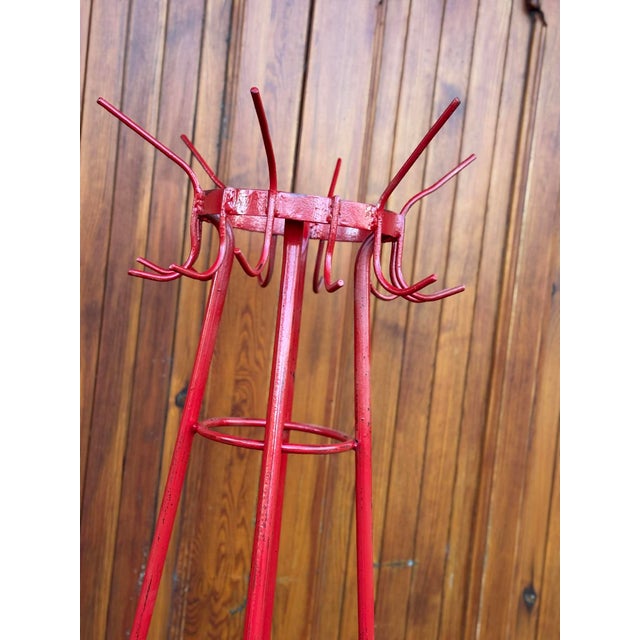 Industrial Vintage Industrial Coat Rack For Sale - Image 3 of 8