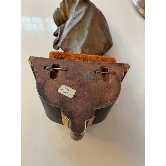 Carved Wood Figure of St. Joachim For Sale - Image 5 of 11