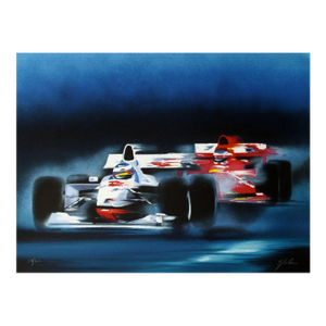 1999 Victor Spahn Formula 1 Signed Lithograph