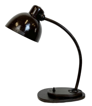 Vintage Brown Adjustable Table Lamp, 1960s