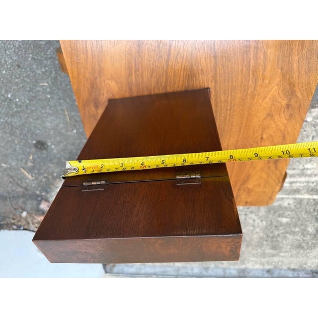 Wood Antique English George III Period Knife Box/ Cutlery Box For Sale - Image 7 of 12