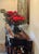 Metal Nearly Natural Amaryllis Candelabrum For Sale - Image 7 of 8