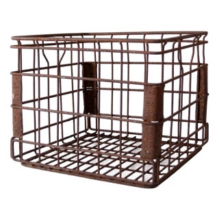 Vintage Dean Foods Milk Crate For Sale