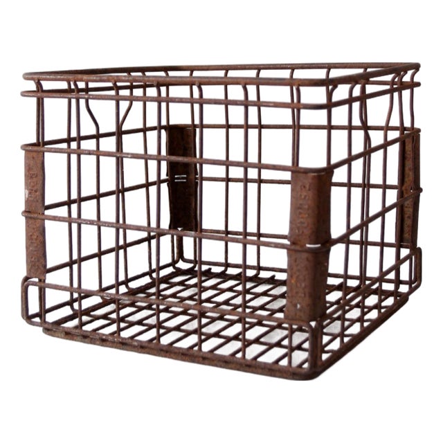 Vintage Dean Foods Milk Crate For Sale