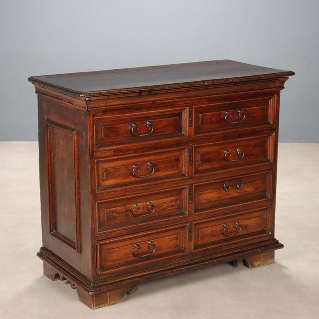 Baroque Walnut Chest of Drawers For Sale - Image 11 of 11