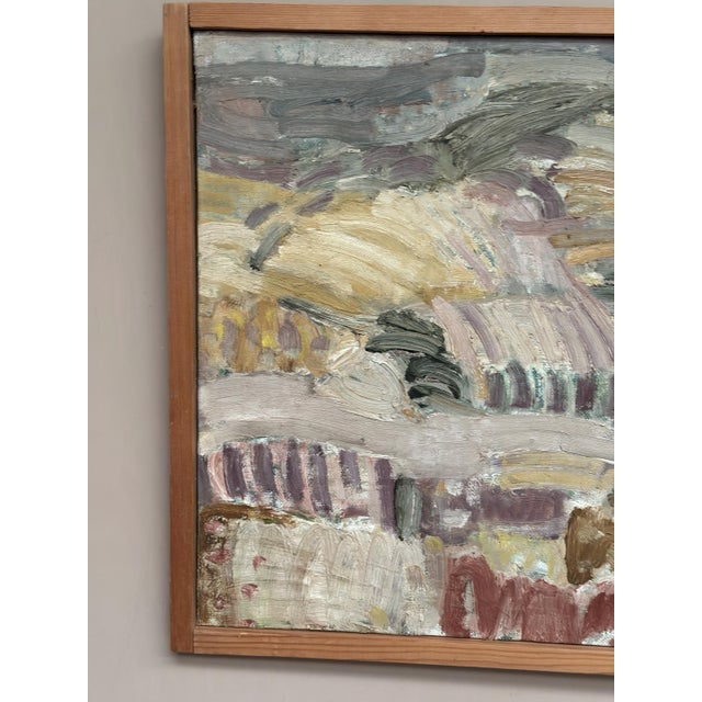 Rune Rådsten, Catalan Landscape, 1960s, Oil on Canvas, Framed For Sale - Image 11 of 12