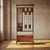 Mid-Century Modern Hallway Coat Rack with Mirror by Alfred Hendrickx for Belform, Belgium, 1940s For Sale - Image 18 of 18