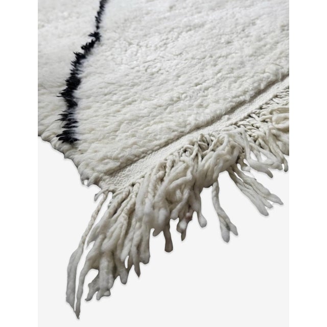 2020s Classic Diamond Berber Wool Rug - For Sale - Image 5 of 6