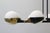 Vintage 12-Light Opal Glass and Metal Pendant Lamp from Stilnovo, 1958 For Sale - Image 13 of 18