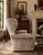 Hi BackTufted Wingback Swivel Chair For Sale - Image 4 of 4