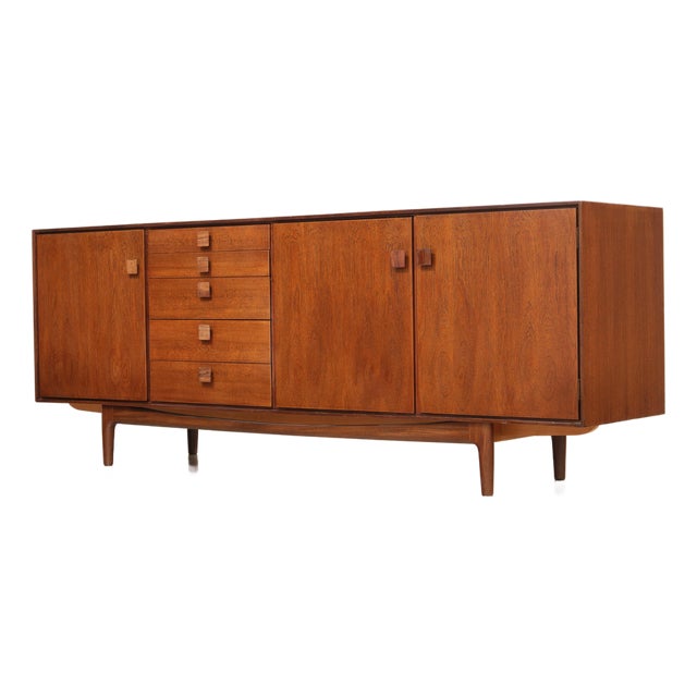Large Mid Century Teak Credenza by Ib Kofod Larsen for G Plan For Sale